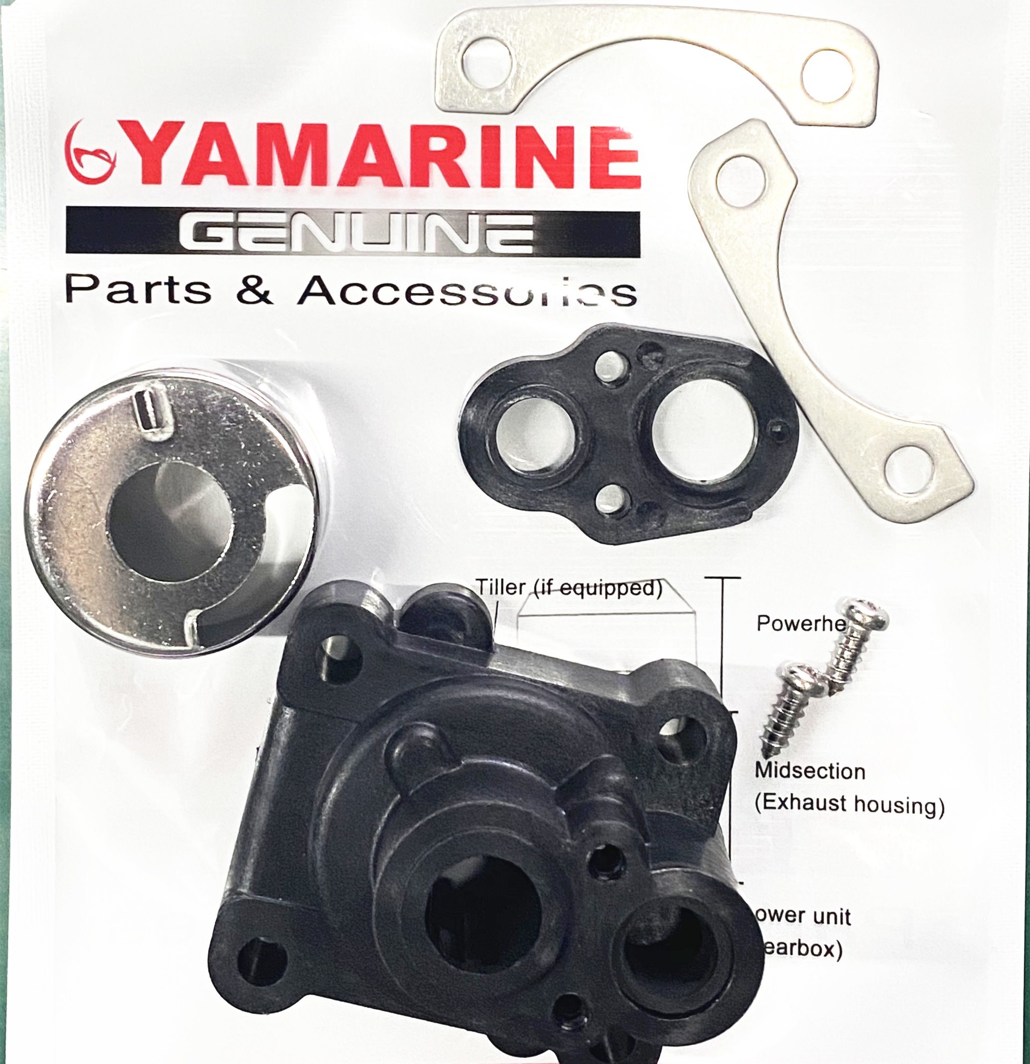 15HP YAMAHA Outboard Water Pump Housing Assembly 682-44300-01-00